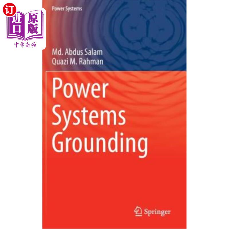 海外直订Power Systems Grounding 电力系统接地