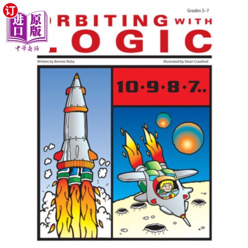 海外直订Orbiting with Logic: Grades 5-7 逻辑轨道:5-7级