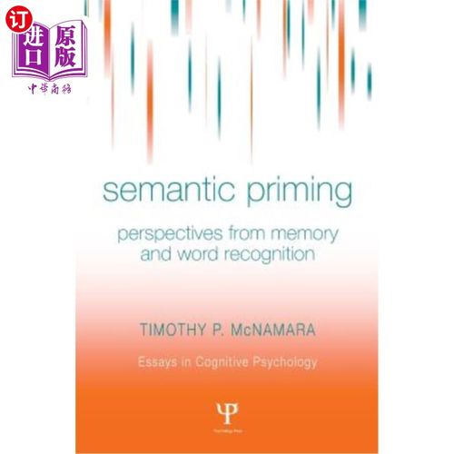海外直订Semantic Priming: Perspectives from Memory and Word Recognition 语义启动：记忆与词汇识别的视角