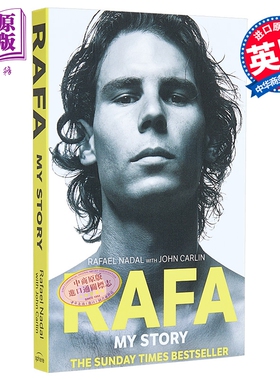 网球书籍 纳达尔自传英文原版 拉法纳达尔传记 红土之王纳达尔 我的故事 Rafael Nadal My Story 纳达尔周边纳达尔书籍