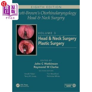 Surgery Brown Head 海外直订医药图书Scott Volume 布朗 Otorhinolaryngology 斯科特 耳鼻 and Neck