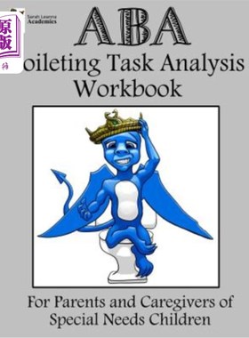 海外直订ABA Toileting Task Analysis Workbook ABA厕所任务分析工作手册