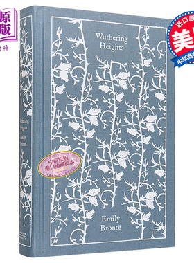 预售 艾米莉勃朗特 呼啸山庄英文原版 企鹅布面经典系列 Wuthering Heights 呼啸山庄英文版呼啸山庄电影周边呼啸山庄小说原著原版