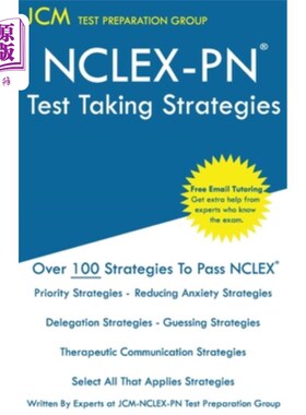 海外直订医药图书NCLEX-PN Test Taking Strategies NCLEX-PN考试策略