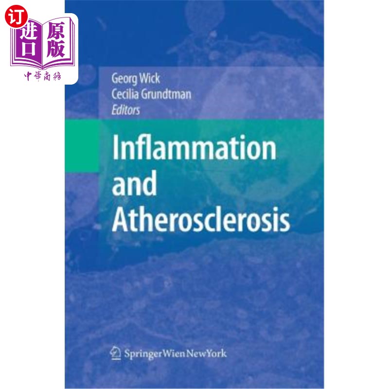 海外直订医药图书inflammation and atherosclerosis 炎症和动脉粥样