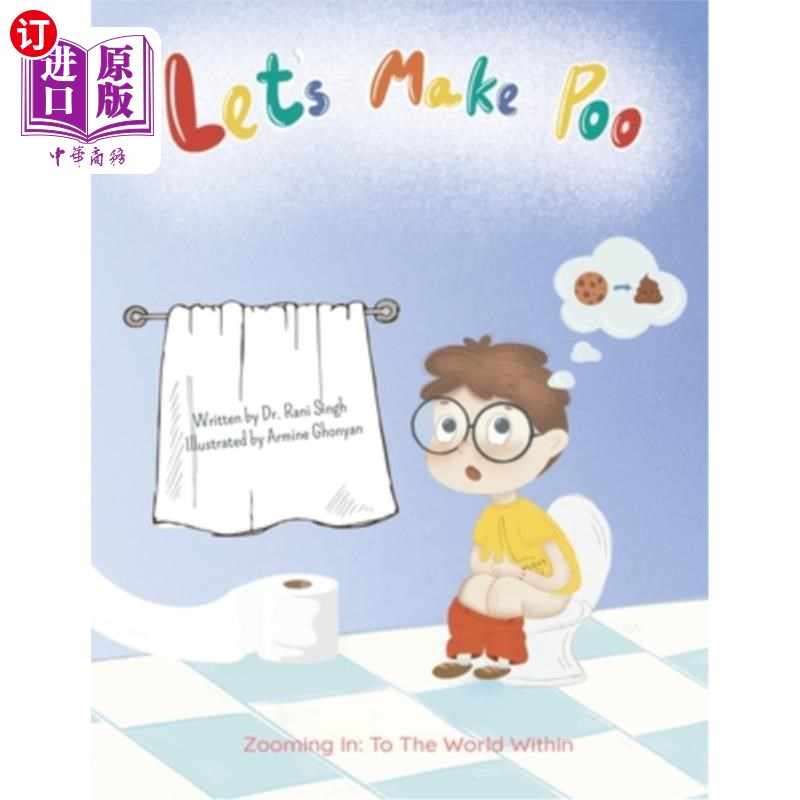 海外直订Let's Make Poo: Plop Plop Plop 让我们便便吧：扑通扑通