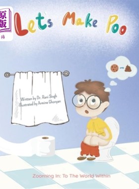 海外直订Let's Make Poo: Plop Plop Plop 让我们便便吧：扑通扑通