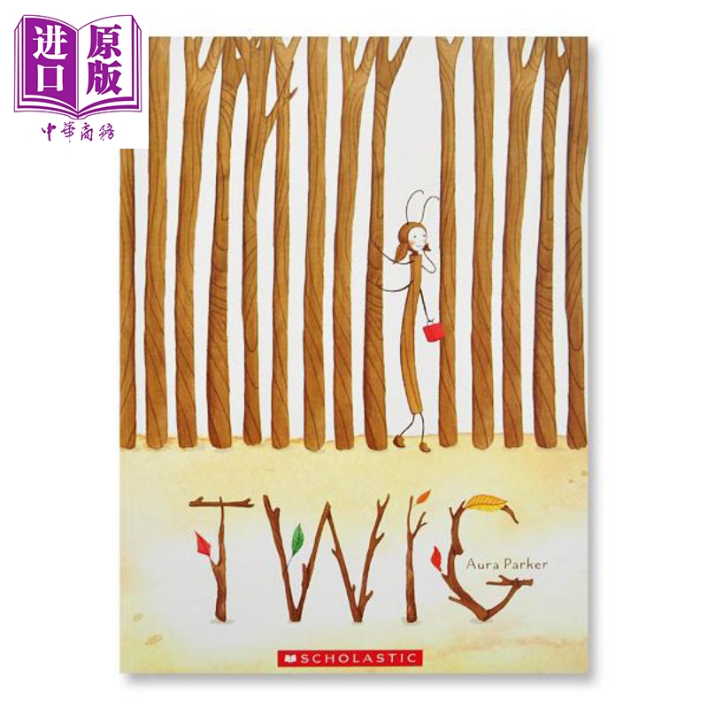 现货 Twig Book With Cd 学乐绘本 树枝人 附CD 英文原版 进口图书 故事绘本 儿童图画书读物 4-8岁【中商原版】