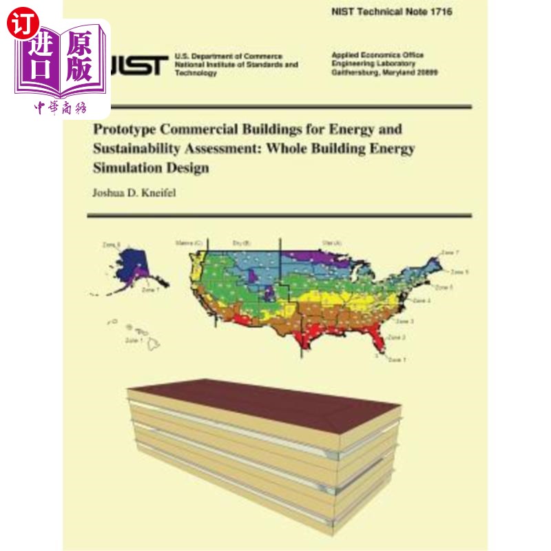 海外直订Prototype Commercial Buildings for Energy and Sustainability Assessment: Whole B 能源和可持续性评估原型商业
