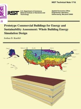 海外直订Prototype Commercial Buildings for Energy and Sustainability Assessment: Whole B 能源和可持续性评估原型商业