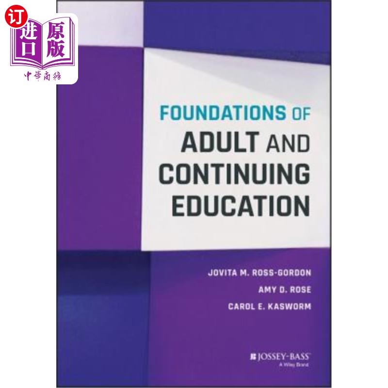 海外直订Foundations of Adult and Continuing Education 成人和继续教育基础