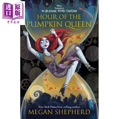 蒂姆波顿圣诞夜惊魂小说南瓜女王的时刻 迪士尼动画电影周边英文原版 The Nightmare Before Christmas Hour of the Pumpkin Queen