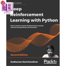海外直订Deep Reinforcement Learning with Python - Second Edition Python深度强化学习-第二版
