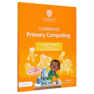 现货 NEW Cambridge Primary Computing Learners Book 2 新版剑桥小学计算机学生书2 附电子版 1年【中商原版】