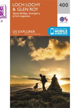 海外直订Loch Lochy and Glen Roy - Spean Bridge, Invergar... 洛奇湖和格伦罗伊-斯潘桥，因弗加里和奥古斯都堡