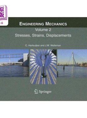 海外直订Stresses, Strains, Displacements: Volume 2 应力、应变、位移：第2卷