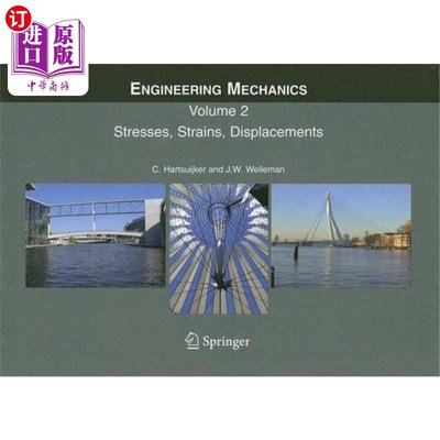 海外直订Stresses, Strains, Displacements: Volume 2 应力、应变、位移：第2卷