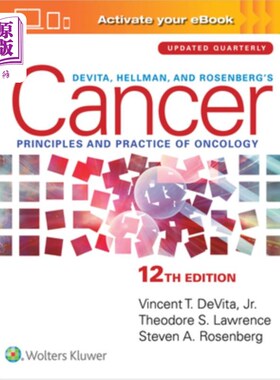 海外直订医药图书Devita, Hellman, and Rosenberg's Cancer: Principles & Practice of Oncology 德维塔、海尔曼和罗森博格