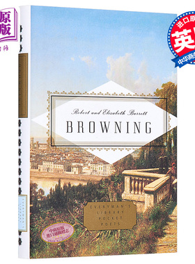 勃朗宁夫妇诗歌选集 Robert And Elizabeth Barrett Browning Poems 英文原版 Robert Browning【中商原版】