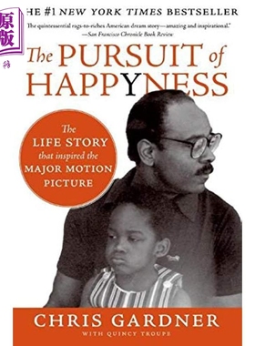 预售 当幸福来敲门 同名电影原著小说 英文原版 The Pursuit of Happyness Chris Gardner【中商原版】