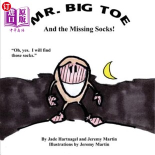 Socks 袜子 Big Adventure Missing and 洗衣房 大脚趾先生和丢失 冒险 Laundry The Room. Toe 海外直订Mr. the