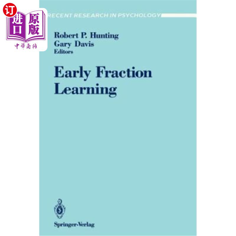 海外直订Early Fraction Learning 早期分数学习