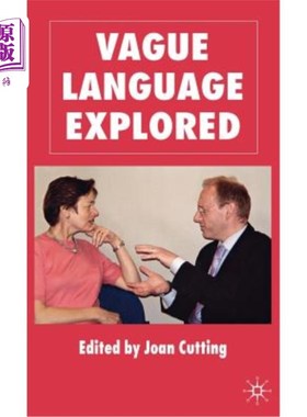 海外直订Vague Language Explored 模糊语言研究