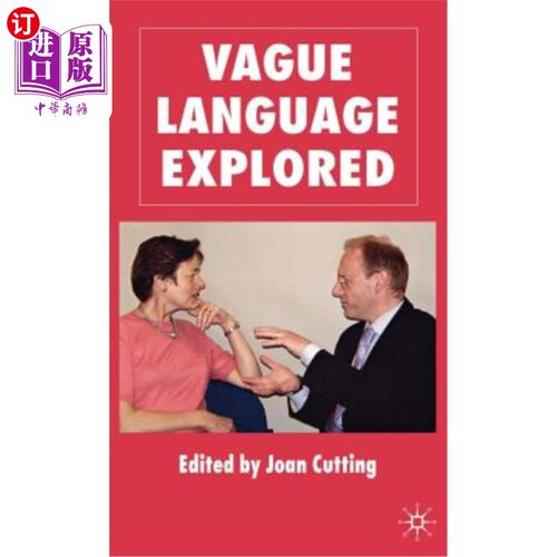 海外直订Vague Language Explored 模糊语言研究