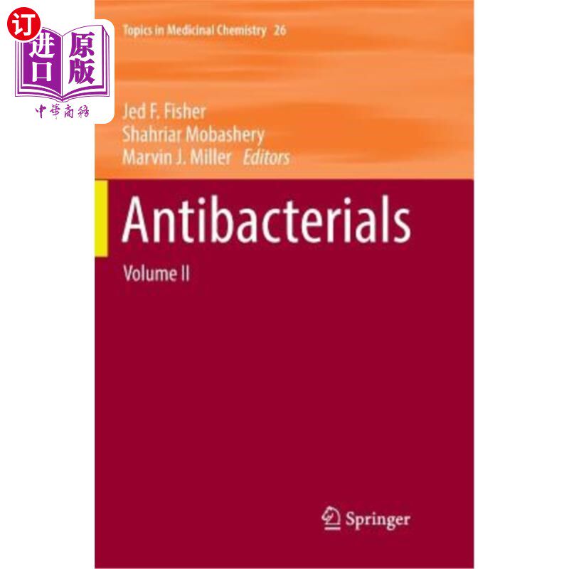 海外直订Antibacterials: Volume II 抗菌药物：第二卷