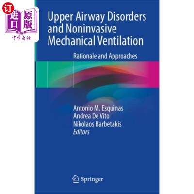 海外直订医药图书Upper Airway Disorders and Noninvasive Mechanica... 上呼吸道疾病和无创机械通气