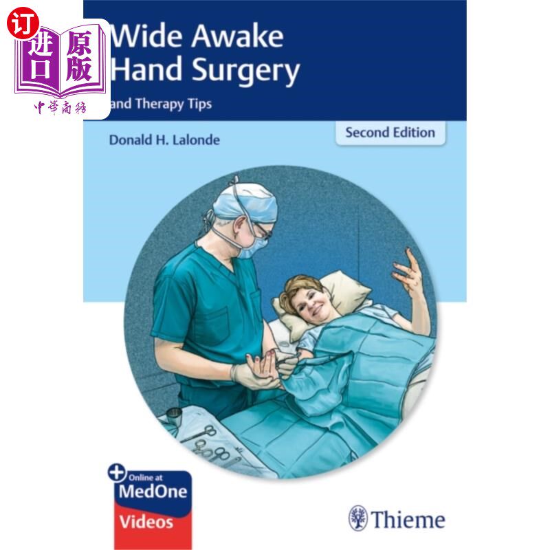 海外直订医药图书Wide Awake Hand Surgery and Therapy Tips 完全清醒的手部手术和治疗技巧