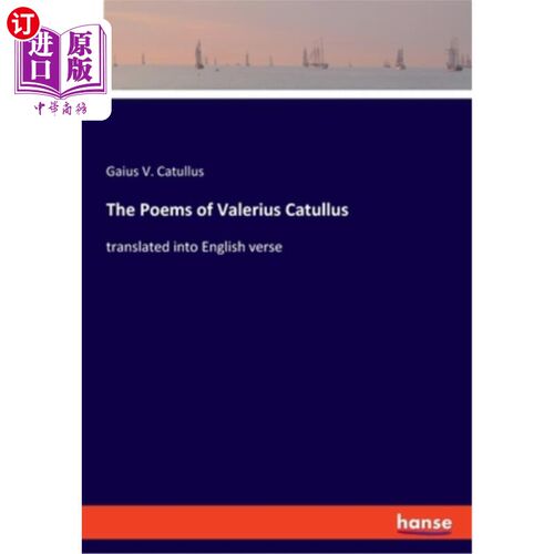 海外直订The Poems of Valerius Catullus 卡图卢斯的诗歌