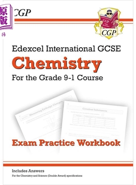 英国CGP New Pearson Edexcel IGCSE Chemistry Exam Practice Workbook (with Answers) 【中商原版】