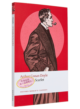 预售 血字研究 牛津世界经典系列 A Study in Scarlet 英文原版 Arthur Conan Doyle 福尔摩斯 华生 探案【中商原版】
