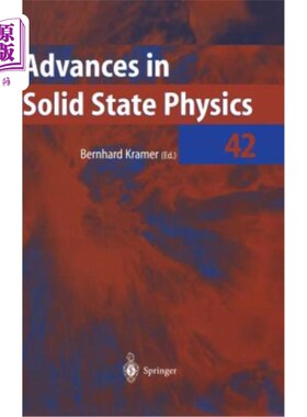 海外直订Advances in Solid State Physics 固体物理学进展