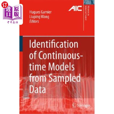 海外直订Identification of Continuous-Time Models from Sampled Data 从采样数据识别连续时间模型