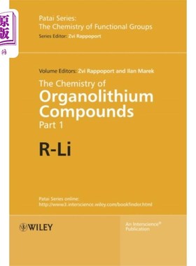 海外直订Chemistry of Organolithium Compounds V 1 2VSet 有机锂化合物化学