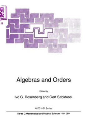 海外直订Algebras and Orders 代数与序