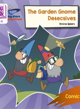 海外直订Reading Planet: Rocket Phonics - Target Practice... 阅读星球:火箭拼读-目标练习-花园侏儒侦探-橙色