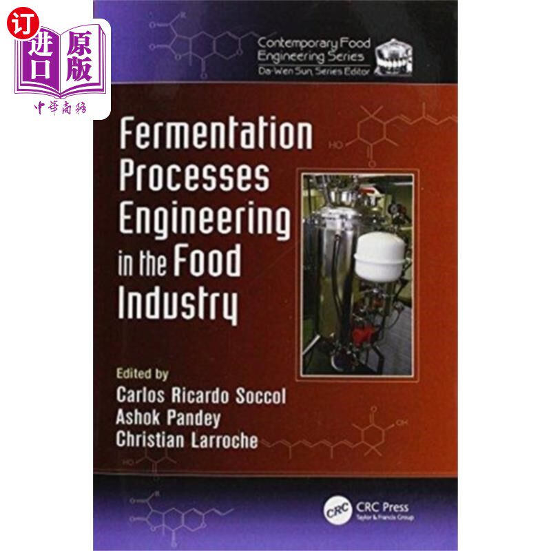 海外直订Fermentation Processes Engineering in the Food I... 食品工业发酵工艺工程