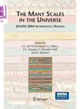 海外直订The Many Scales in the Universe: Jenam 2004 Astrophysics Reviews 宇宙中的多尺度:Jenam 2004天体物理学评论
