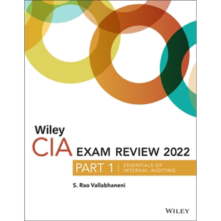 预售 Wiley CIA 2022 回顾 内部审计精要 英文原版 CIA 2022 Part 1 Exam Review Internal Auditing 会计 经济【中商原版】