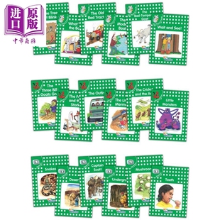 Readers 中商原版 快乐自然拼读读物绿色等级18本套装 Jolly Phonics 3级 Level 英语分级读物 预售 Complete 英文原版 Set