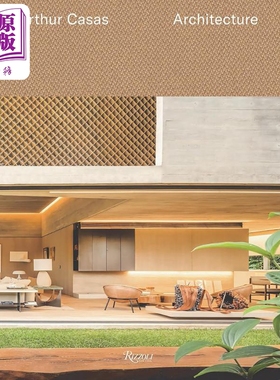 Arthur Casas Architecture 进口艺术 Arthur Casas建筑设计事务所 Rizzoli【中商原版】
