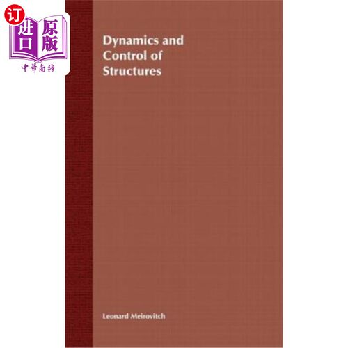 海外直订Dynamics and Control of Structures 结构动力学与控制
