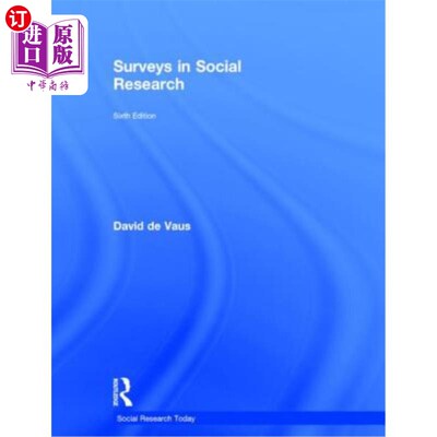 海外直订Surveys in Social Research 社会研究调查