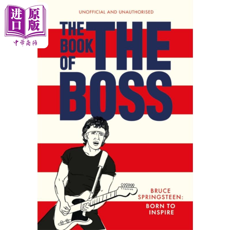 老板之书 布鲁斯 斯普林斯汀的智慧话语 The Book of The Boss Bruce Springsteen 英文原版 美国摇滚歌手语录【中商原版】