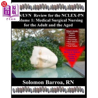 海外直订医药图书LPN/LVN Review for the NCLEX-PN NCLEX-PN的LPN/ lnn审核