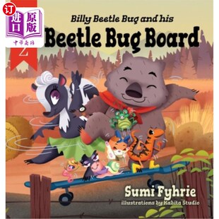 and Bug his Board 甲虫虫板 海外直订Billy 比利甲虫虫和他 Beetle