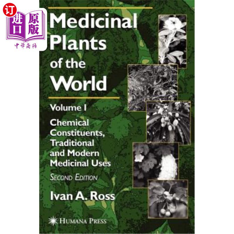海外直订医药图书Medicinal Plants of the World: Volume 1: Chemical Constituents, Traditional and  世界药用植物:第1卷